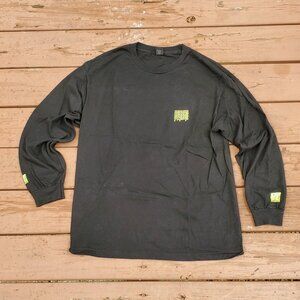 10 DEEP Black Camo Long Sleeve Tee - Size L